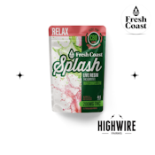 Splash Live Resin Gummies Watermelon 4:1 THC:CBD 200mg