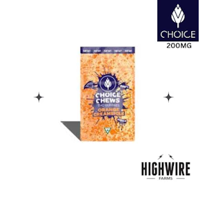 Choice Gummies Sunburst Peach 200mg