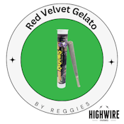 REGGIES Red Velvet Gelato Preroll 1g