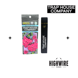 TRAP HOUSE - Trap House Co. Disposable Raspberry Kush 1g