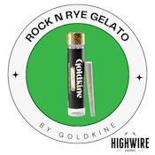 Goldkine Rock N Rye Gelato Preroll 1g
