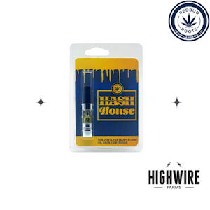 REDBUD ROOTS - Redbud Roots Hash Rosin Cart Miami Runtz .5g