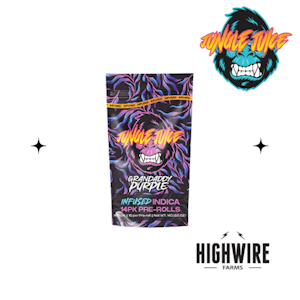 Jungle Juice - Jungle Juice Infused Preroll 14pk Granddaddy Purple 14g