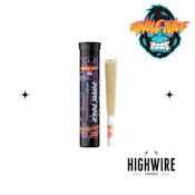 Jungle Juice Infused Tarantula Preroll Purple Punch 1g