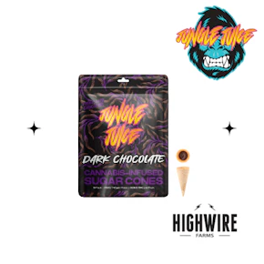 Jungle Juice Sugar Cone Dark Chocolate 200mg