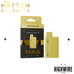 Mitten Extracts Disposable Super Lemon Haze 3g