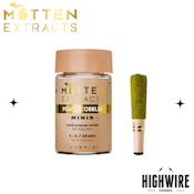 Mitten Extracts Infused Preroll 5pk Peach Cobbler 3.5g