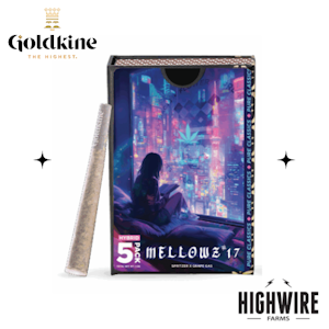 GOLDKINE - Goldkine Mellowz #17 - 5 Pack Preroll Case 2.5g