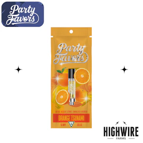 Party Favors Cart Orange Tsunami 1g
