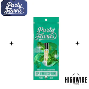 Party Favors Cart Spearmint Supreme 1g