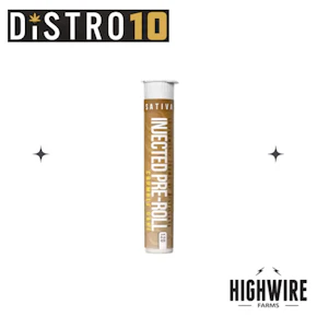 Distro 10 Crumble Cake Injected Preroll 1.2g