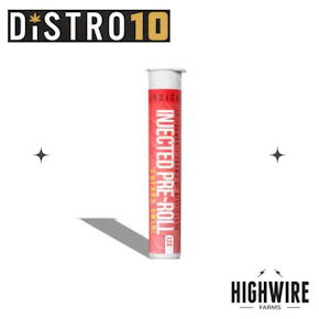 Distro 10 Cherry Swirl Injected Preroll 1.2g