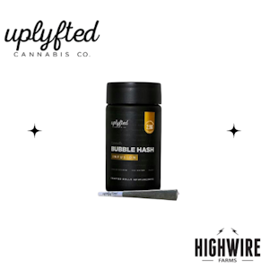 UPLYFTED CANNABIS - Uplyfted Baby Yoda Bubble Hash Infused 5pk (.5gx5)