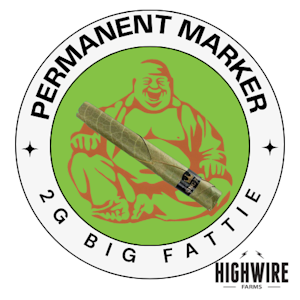 UPLYFTED CANNABIS - Permanent Marker Big Fattie 2g