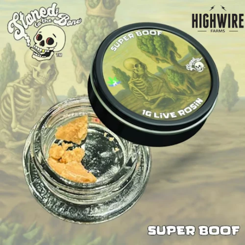 Stoned to the Bone - Stoned To The Bone Live Hash Rosin Super Boof 1g Main Image