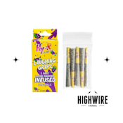 Hy-R Infused Laughing Grape Preroll 5pk 3g