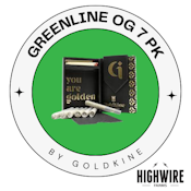 Goldkine Greenline OG 7pk Prerolls 3.5g