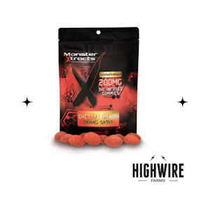 MONSTER XTRACTS - Monster Gummies Cherry Limeade Hybrid 200mg