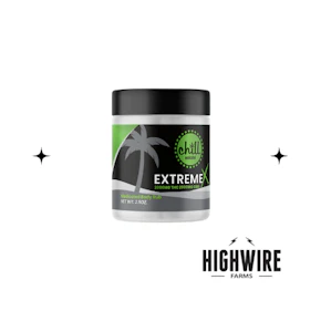 Chill Medicated Extreme X Body Rub 1:1 2000 mg THC CBD