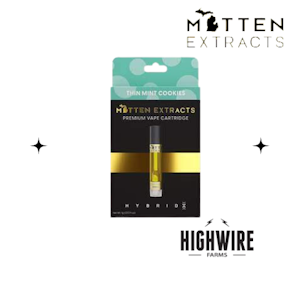 MITTEN EXTRACTS - Mitten Extracts Cart Thin Mint Cookies 1g