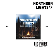 Northern Lights Bites Gummies 4pk Blue Raspberry 200mg 