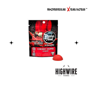 MONSTER XTRACTS - Monster Gummies Blaster Naut Hybrid Cherry Bomb 200mg