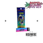 Rooted & Zooted Cart Live Resin Purple Ice Water .5g / Rainbow Wreck .5g