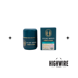 ESCAPE ARTISTS - Escape Artists Rub Menthol 20:1 CBD:THC