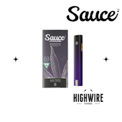 Sauce Disposable Live Resin Cart Black Truffle 1g