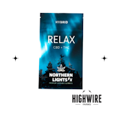 Northern Lights FX Gummies Relax Blue Raspberry 2:1 200mg