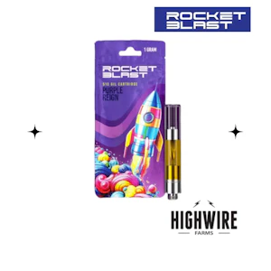 Rocket Blast - Rocket Blast Cart Purple Reign 1g