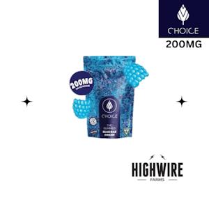 CHOICE - Choice Gummies Blue Raz Dream 200mg 