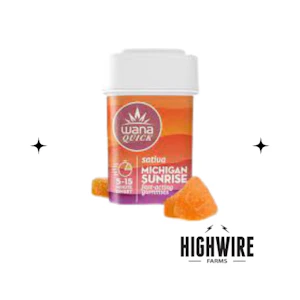 Wana Brands - Wana Quick Gummies Scored Michigan Sunrise 200mg