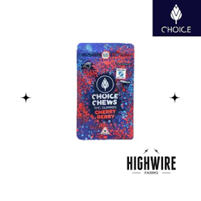Choice Gummies Cherry Berry 100mg