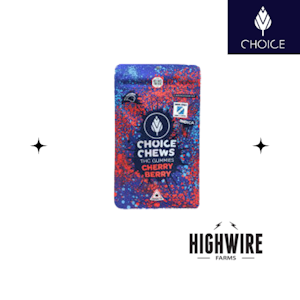 CHOICE - Choice Gummies Cherry Berry 100mg