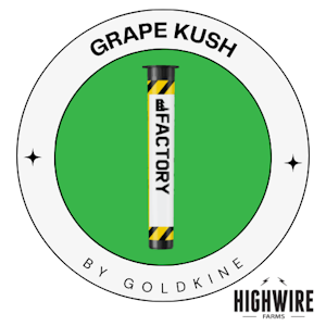THE FACTORY - Factory Grape Kush Preroll 1g