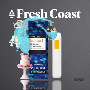 FRESH COAST - Fresh Coast Ritual Liquid Diamond Disposable Wedding Cake 2g