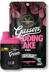 CLAYBOURNE CO. - 1g Wedding Cake AIO Gassers - Claybourne
