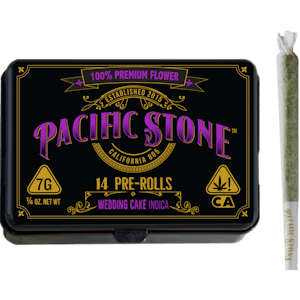 PACIFIC STONE - Pacific Stone - 0.5g 14pk (7g) Pre-Roll Pack - Wedding Cake