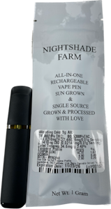 NIGHTSHADE FARM - Nightshade Farms | Wedding Cake | 1g AIO