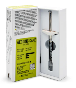 EMERALD BAY EXTRACTS - Emerald Bay Extracts - 1g RSO Syringe (Hybrid) - Wedding Cake