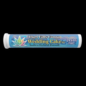 HIGH FALLS CANNA - HIGH FALLS CANNA | Wedding Cake | .7G Preroll