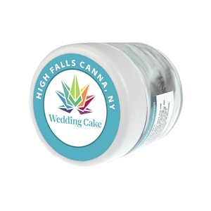 HIGH FALLS CANNA - Wedding Cake 3.5g Flower Jar | High Falls Canna NY