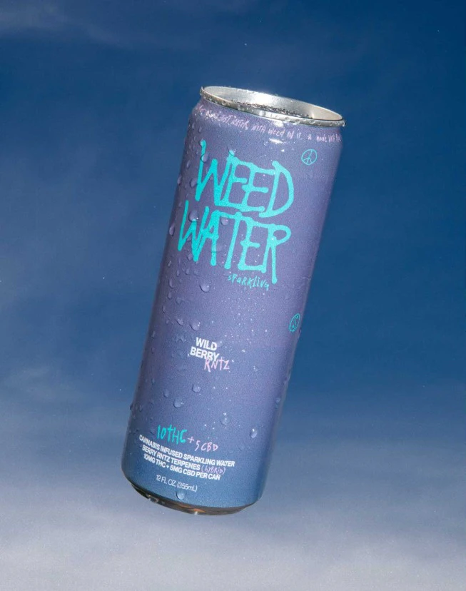 Weed Water - Weed Water Sparkling Wild Berry Rntz Main Image