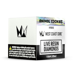 West Coast Cure - West Coast Cure - Animal Cookies Live Resin Diamonds 1g