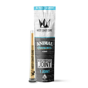 WEST COAST CURE - West Coast Cure - Animal Cookies Preroll 1g