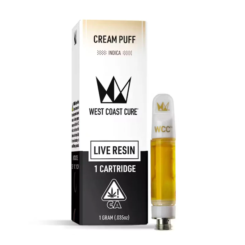 West Coast Cure - West Coast Cure - Cream Puff Live Resin CUREpen 1g Main Image