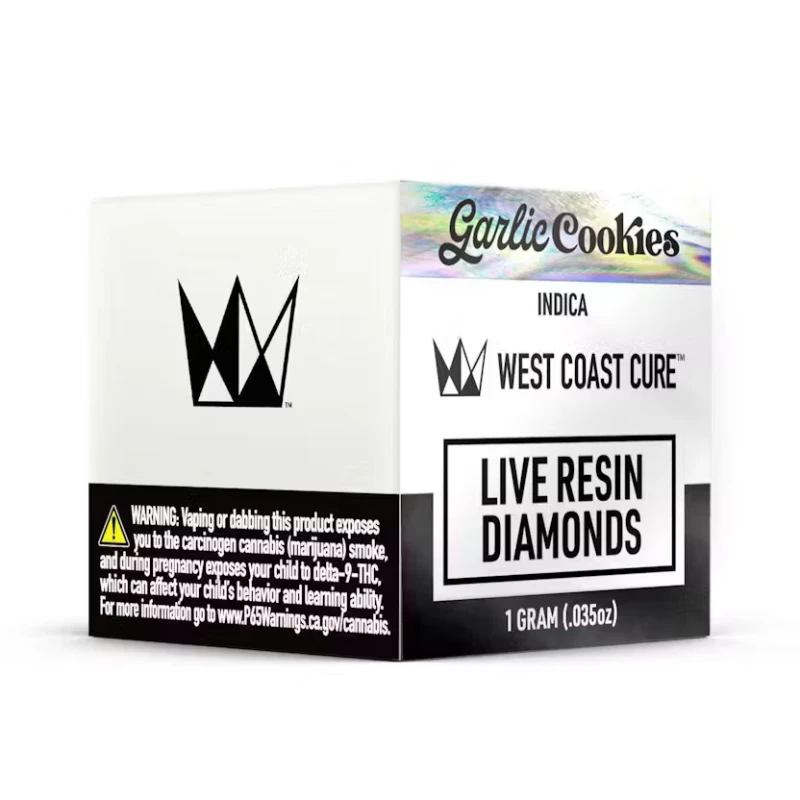 West Coast Cure - West Coast Cure - Garlic Cookies Live Resin Diamonds 1g Main Image
