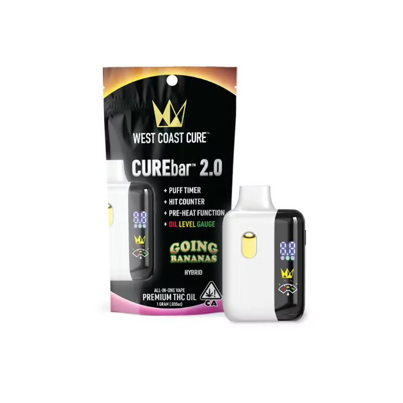 West Coast Cure - Going Bananas CUREbar 1g
