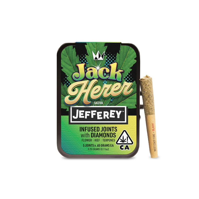 West Coast Cure - West Coast Cure - Jack Herer Jefferey Infused Preroll 5pk 3.25g Main Image